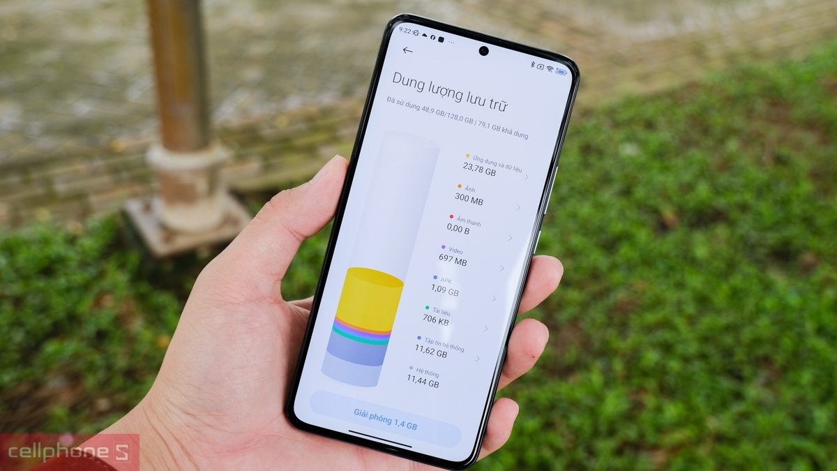 Quản lý dung lượng các ứng dụng ngốn bộ nhớ trên Xiaomi 128GB