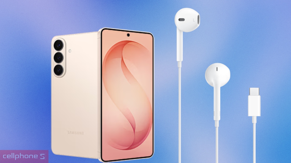 Tai nghe apple type-c dùng cho điện thoại Samsung