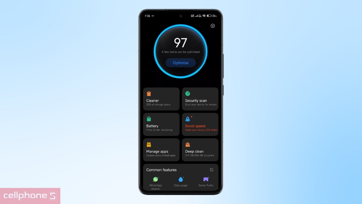 Cách dọn dẹp bộ nhớ đệm trên Xiaomi 128GB