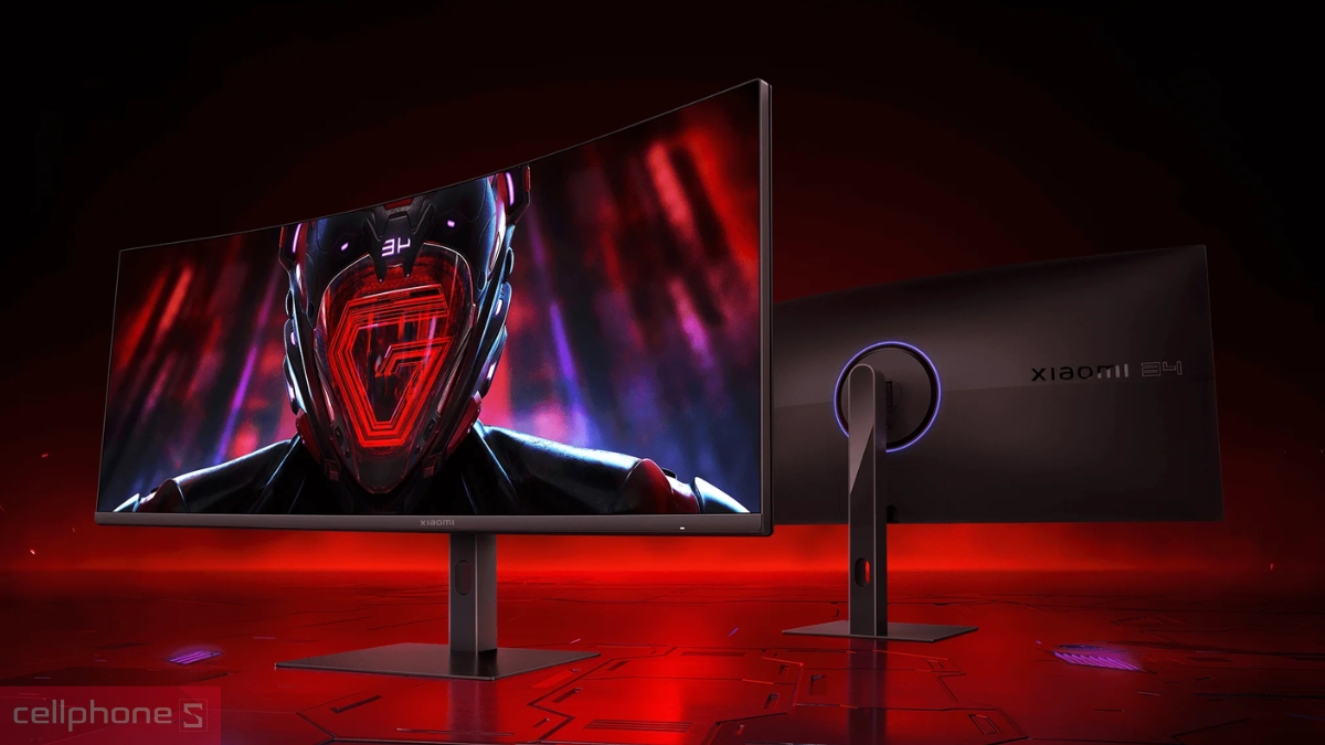 Màn hình 180 Hz Xiaomi G34WQI thiết kế cong tăng trải nghiệm chơi game