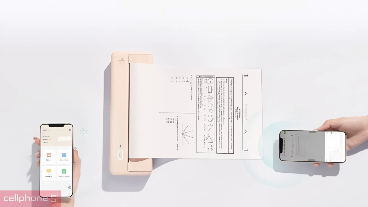 Chọn máy in nhiệt theo kết nối USB, Bluetooth, LAN hoặc Wifi