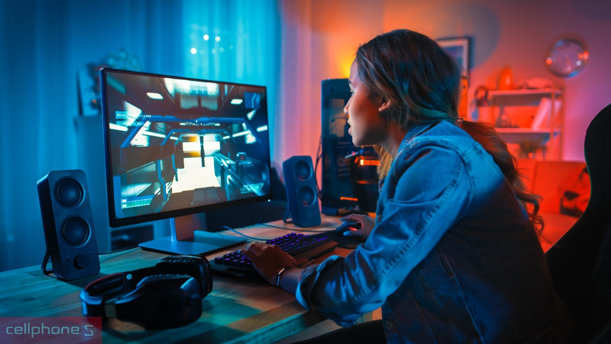 Màn hình 180 Hz mang lại trải nghiệm mượt mà cho game eSports