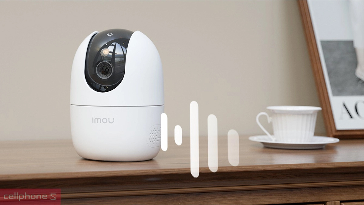 Camera trong nhà nổi bật nhờ kết nối Wi-Fi 6