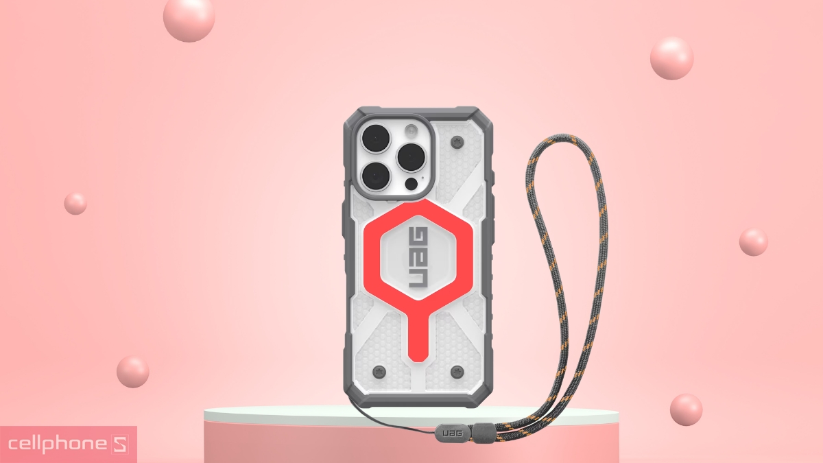 Ốp lưng iPhone 16 Pro tích hợp MagSafe với lực hút chắc chắn