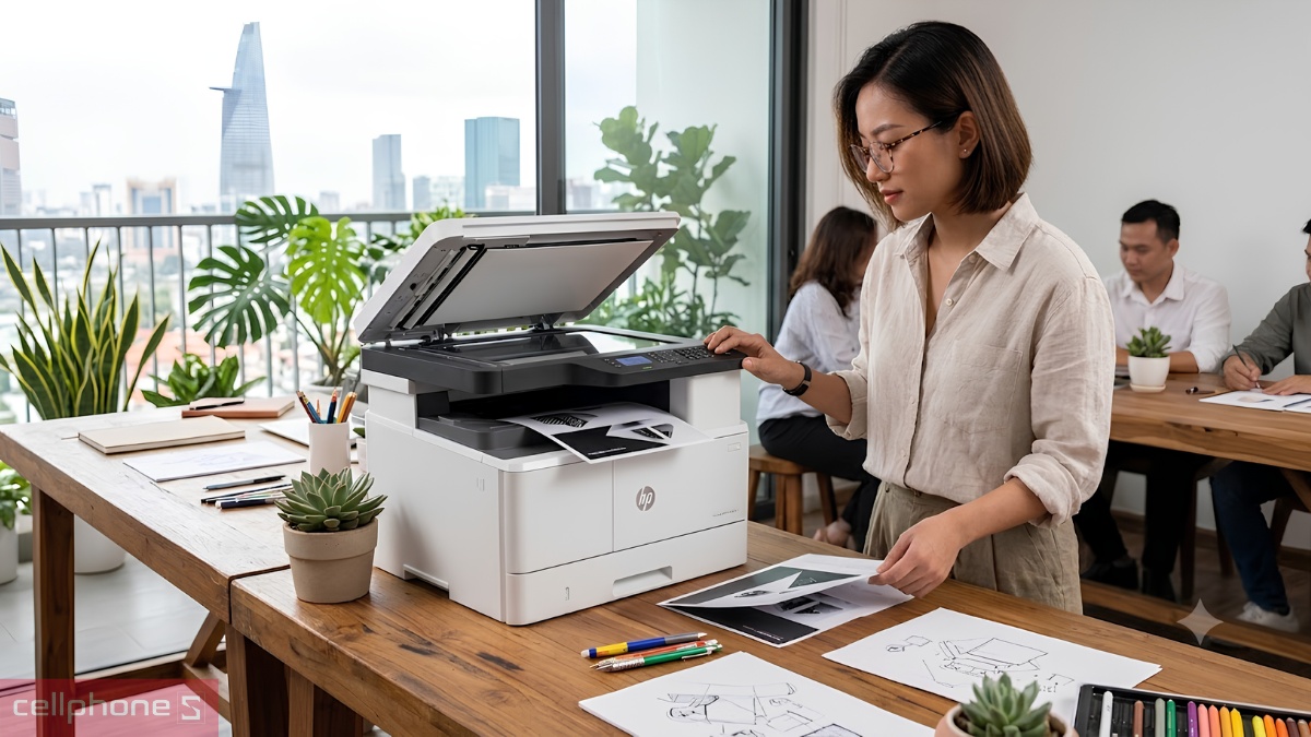 Máy in A3 HP nổi bật cho nhu cầu in ấn khổ lớn doanh nghiệp