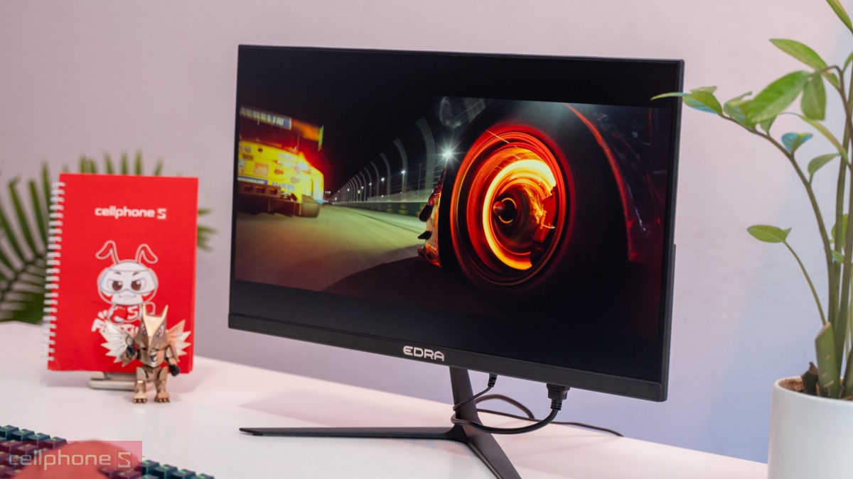 Màn hình 22 inch hỗ trợ độ phân giải Full HD hiển thị sắc nét rõ ràng