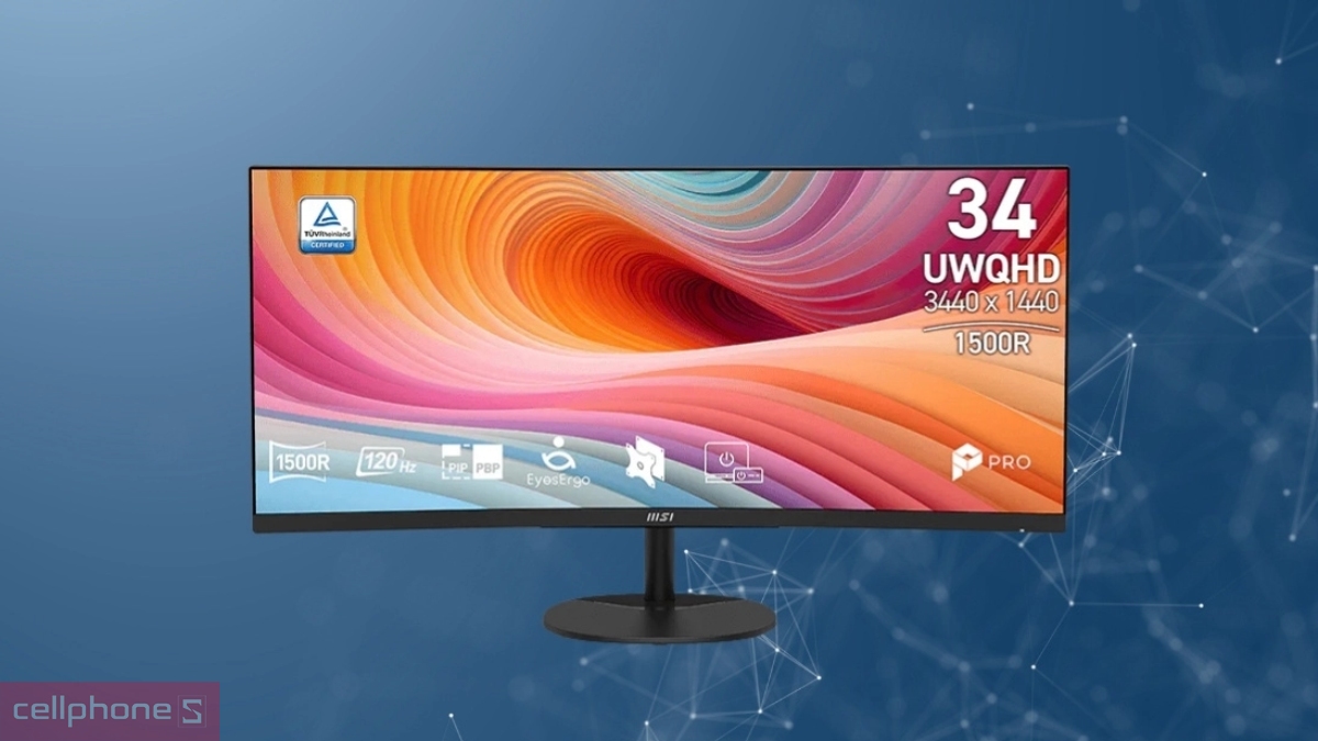Màn hình cong MSI PRO MP341CQ E12 34 inch