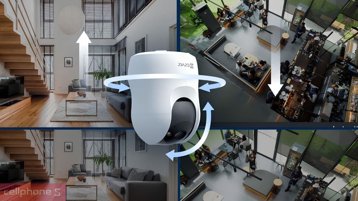 Camera trong nhà giá hợp lý với tính năng đủ dùng