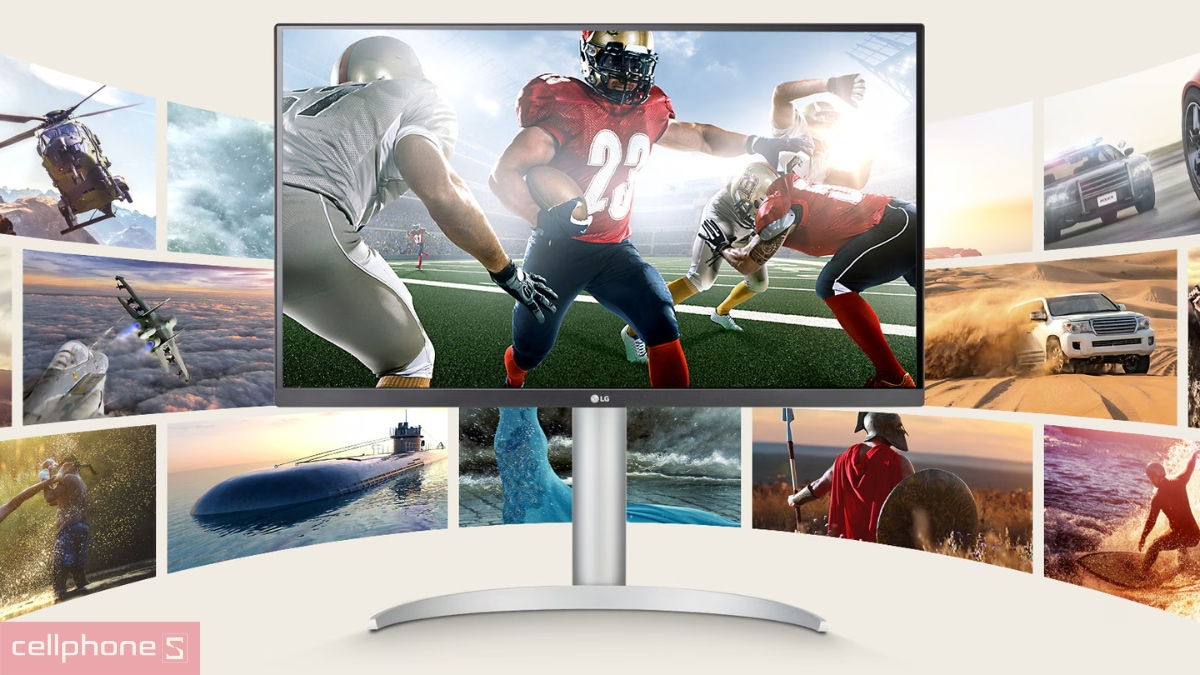 Màn hình 27 inch kích thước chuẩn cho không gian làm