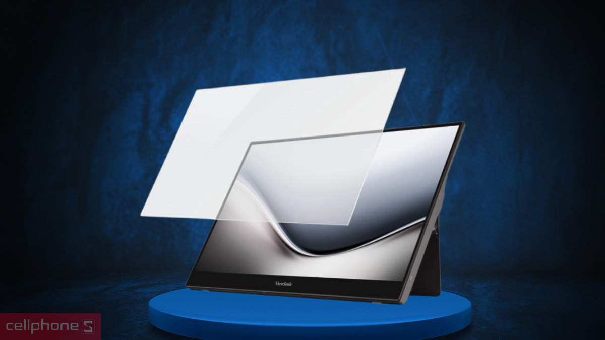 Màn hình 15.6 inch ViewSonic TD1655 tích hợp cảm ứng mười điểm