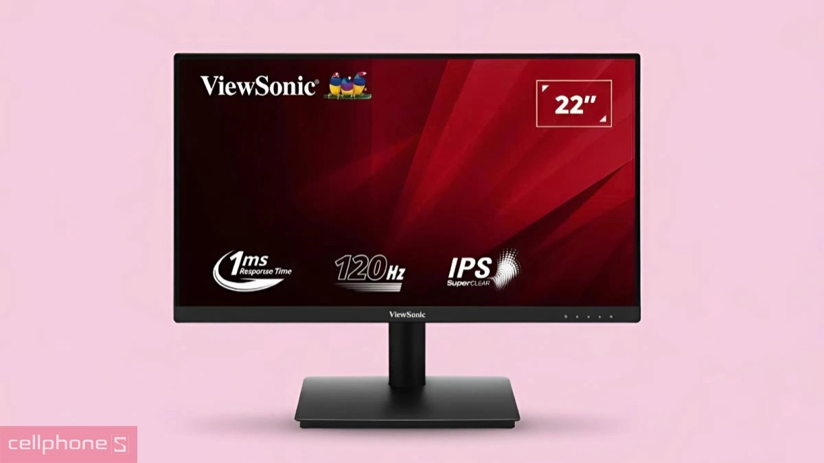 Màn hình 22 inch ViewSonic VA221A-H cho góc nhìn rộng và màu sắc sống động