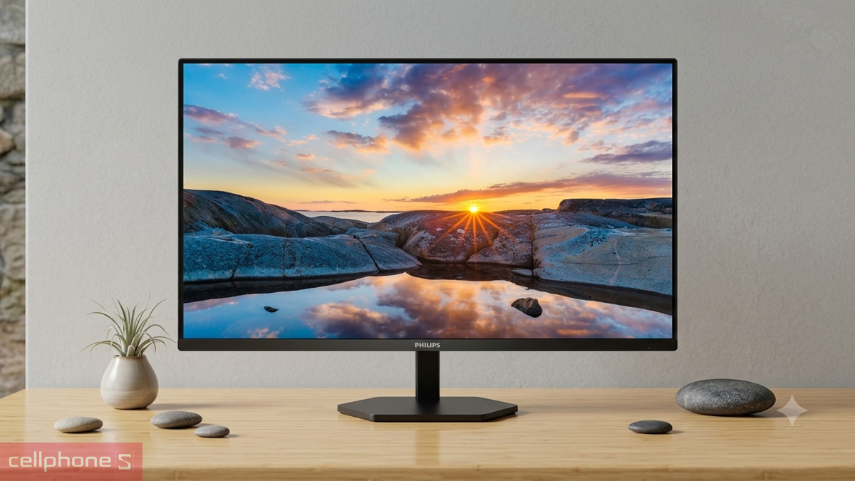 Màn hình 32 inch Philips 32E1N3500 2K với tần số quét 100Hz
