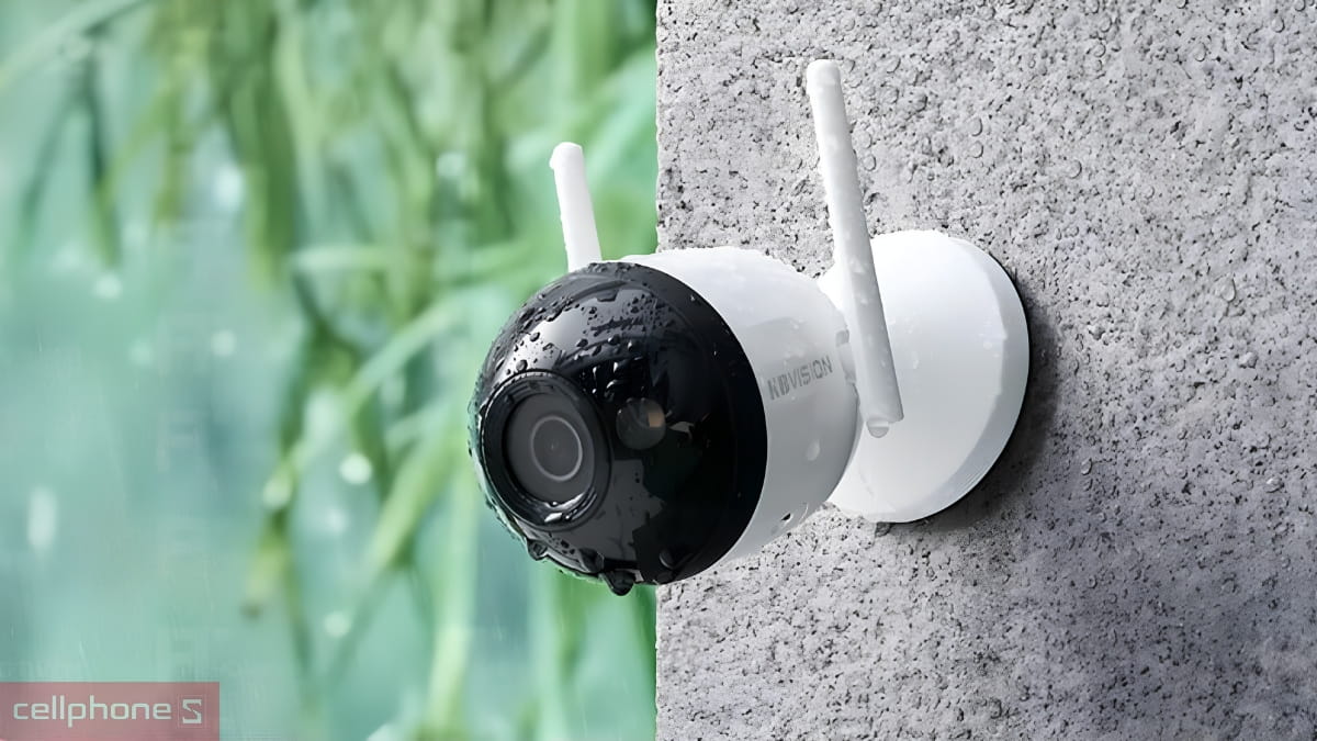 Thiết kế camera KBVision giúp khả năng giám sát ổn định