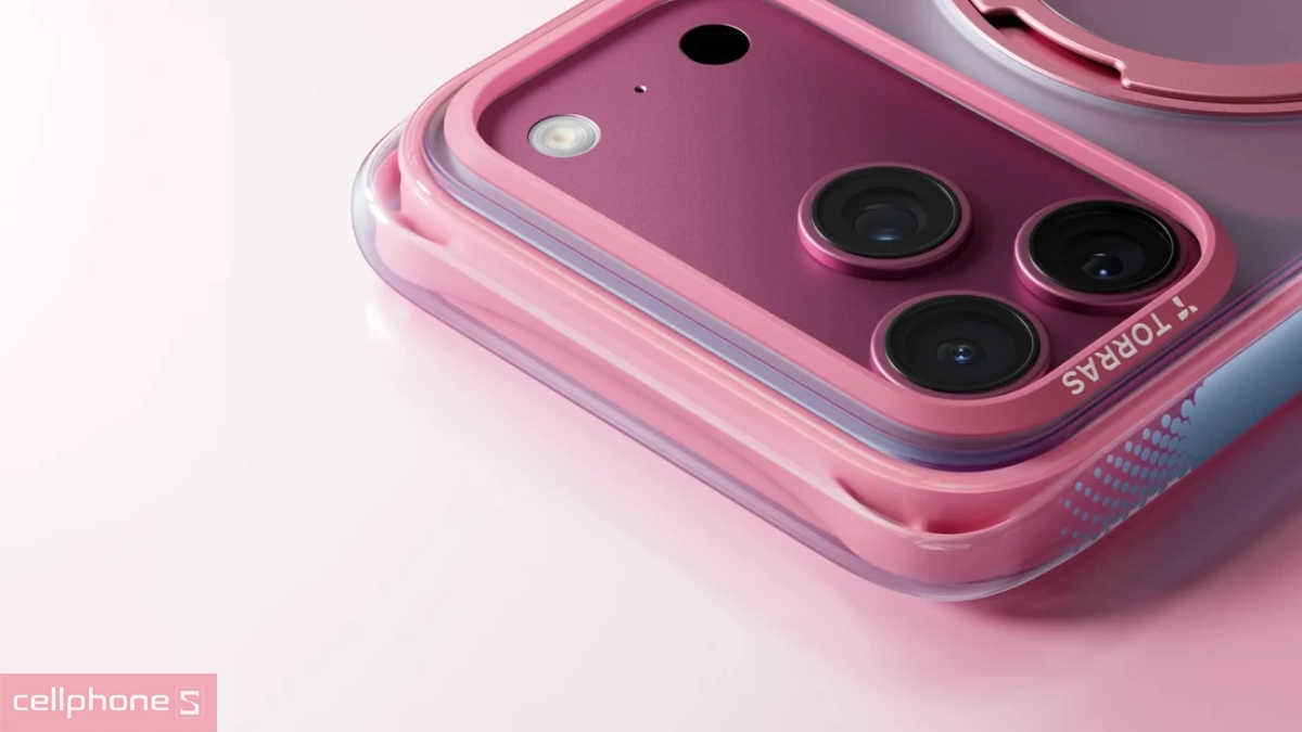 Ốp iPhone 18 Pro Max cứng cáp giúp giảm tác động khi va chạm