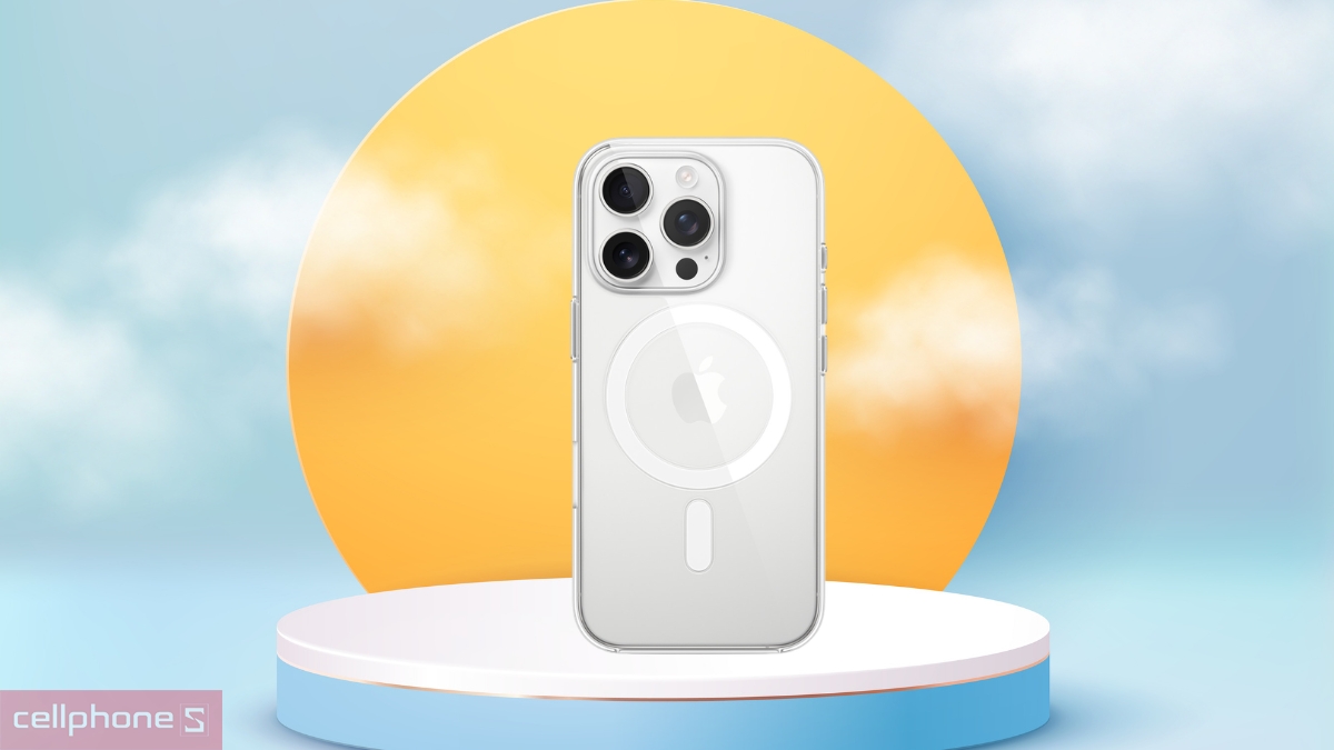 Ốp lưng iPhone 16 Pro tương thích tốt với nút Camera Control