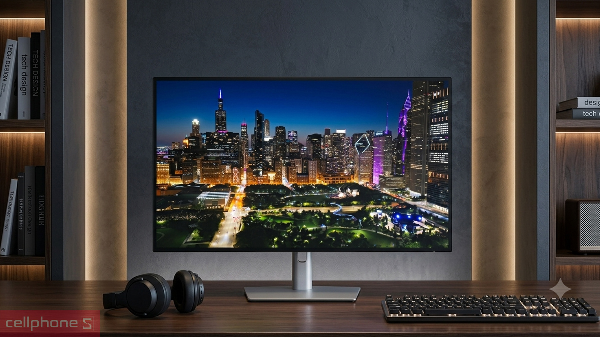 Màn hình 32 inch Dell UltraSharp U3225QE 4K với tần số quét 120Hz