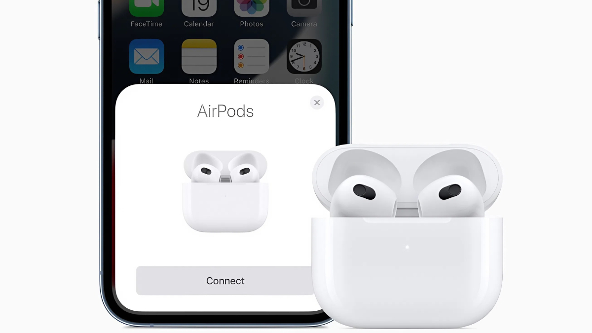 Dòng tai nghe apple lightning AirPods sạc cổng