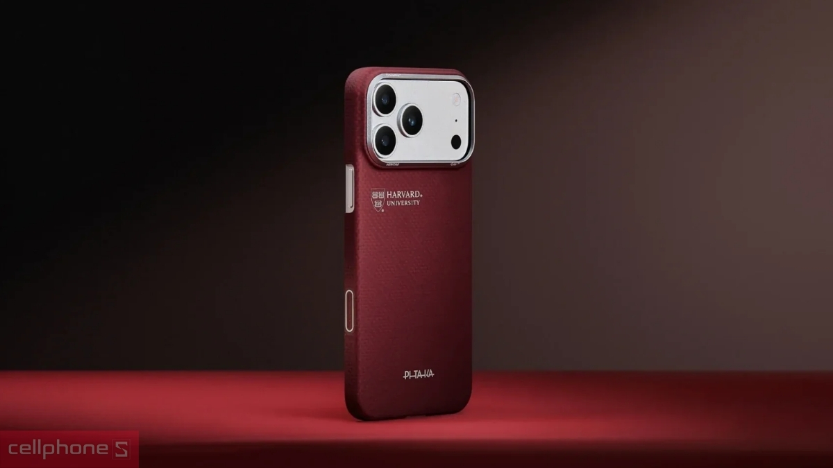 Ốp lưng iPhone 17 Pro có viền nâng cao bảo vệ cụm camera