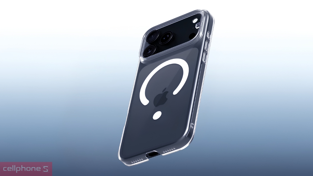Ốp lưng iPhone 17 Pro Max so sánh khả năng giảm sốc theo chất liệu