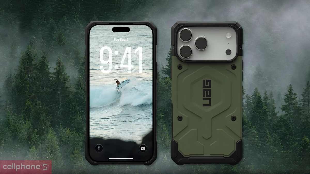 Ốp lưng iPhone 17 Pro Max chống sốc với cấu trúc nhiều lớp bảo vệ