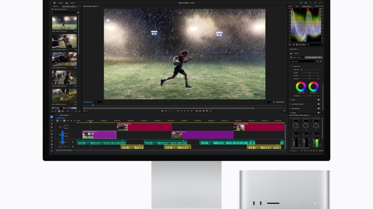Mac Studio M5 xử lý video 8K với Media Engine mạnh mẽ
