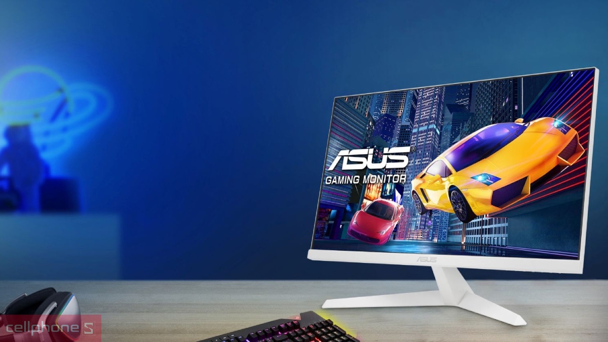 Màn hình 24 inch ASUS VY249HGR hiển thị Full HD 120Hz mượt mà