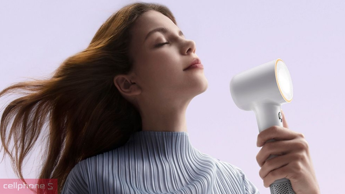 Máy sấy tóc ion âm Dreame Mini AHG11A với động cơ không chổi than và thiết kế nhỏ gọn