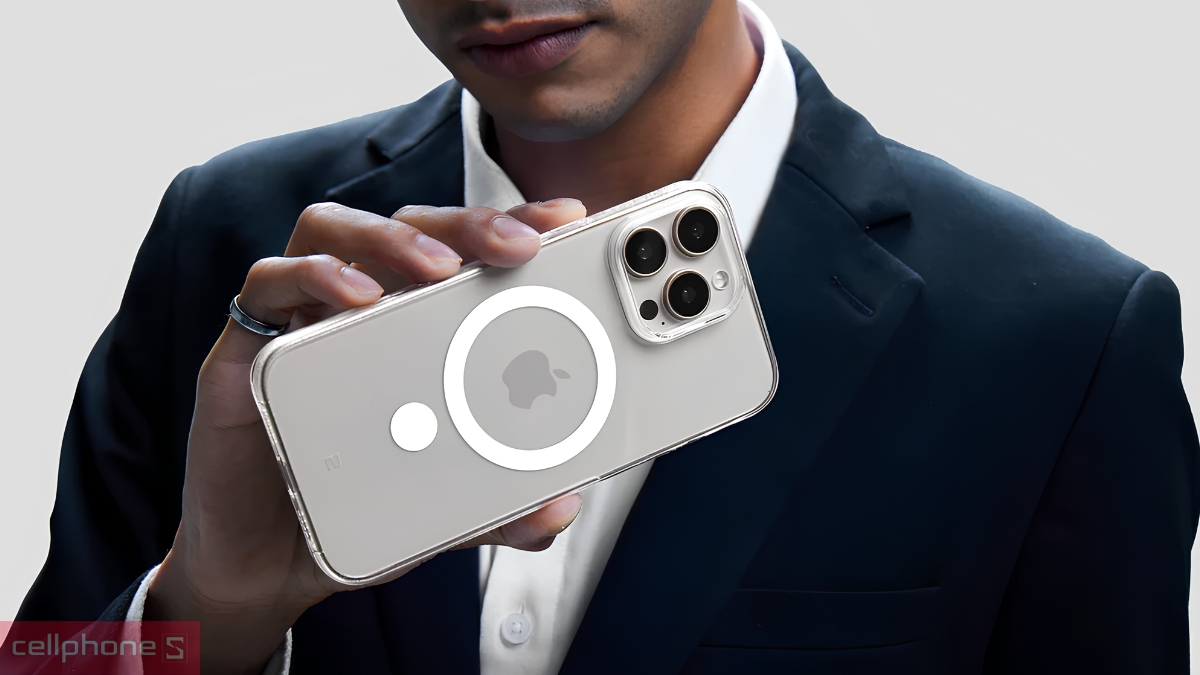 Ốp lưng iPhone 16 Pro Slimcase tập trung thiết kế mỏng nhẹ