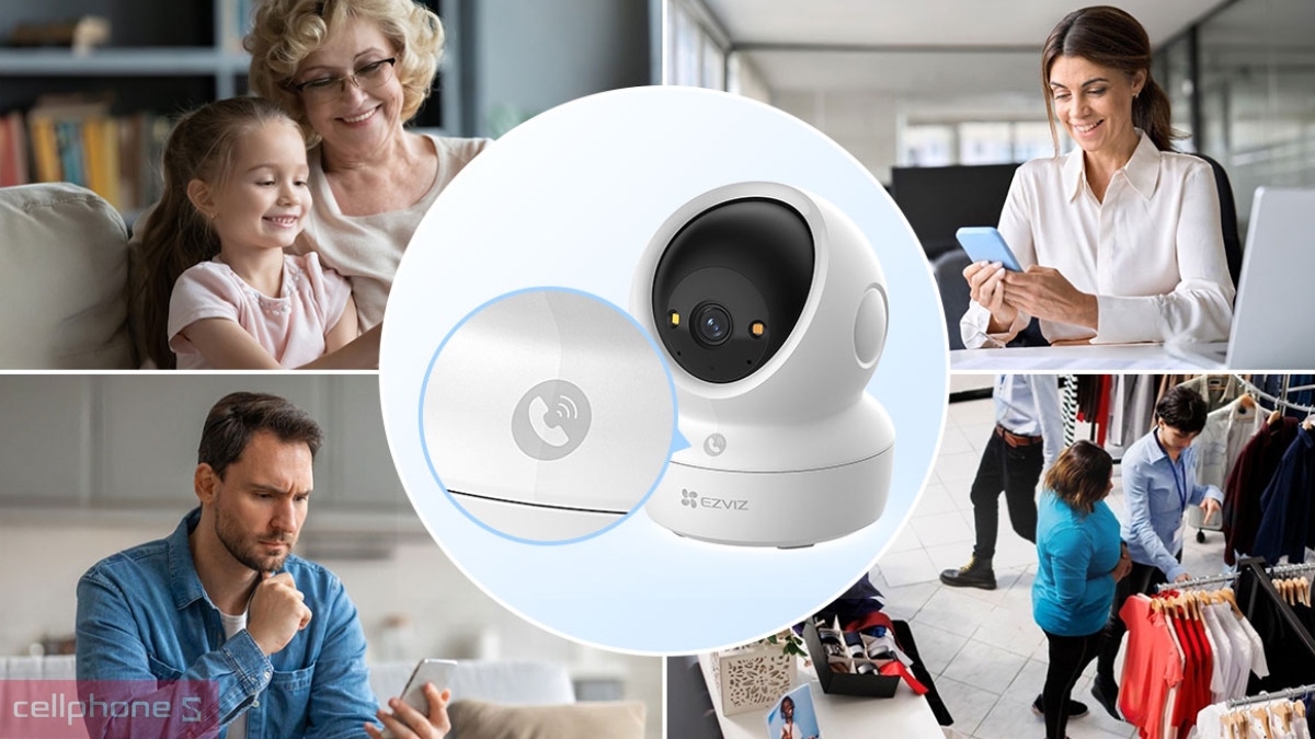 EZVIZ H6C G1 hỗ trợ ghi hình 4K rõ nét