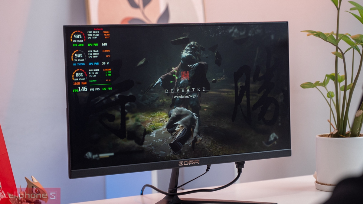 Màn hình 22 inch ưu tiên cổng HDMI cho nhu cầu trình chiếu chuyên biệt