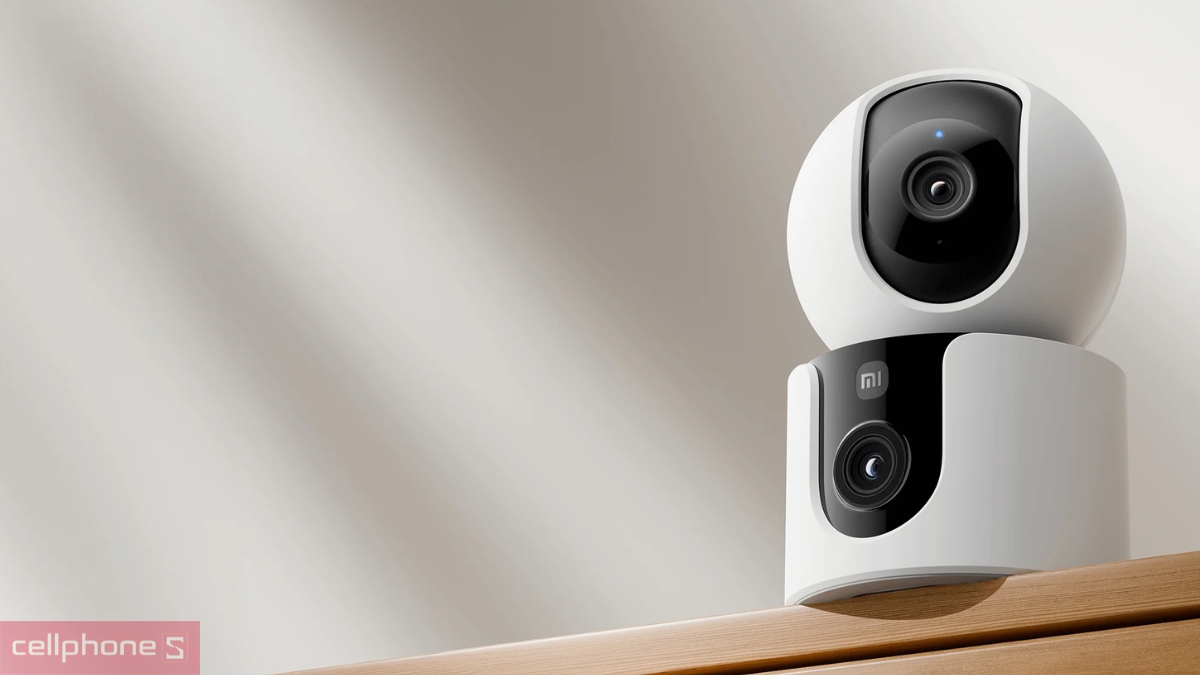 Camera sở hữu hai ống kính giúp mở rộng góc nhìn