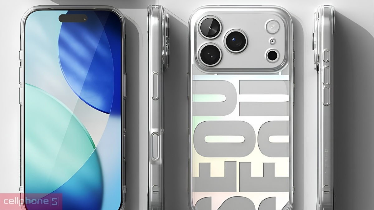 Ốp lưng iPhone 17 Pro trọng lượng nhẹ tạo cảm giác cầm nắm thoải mái