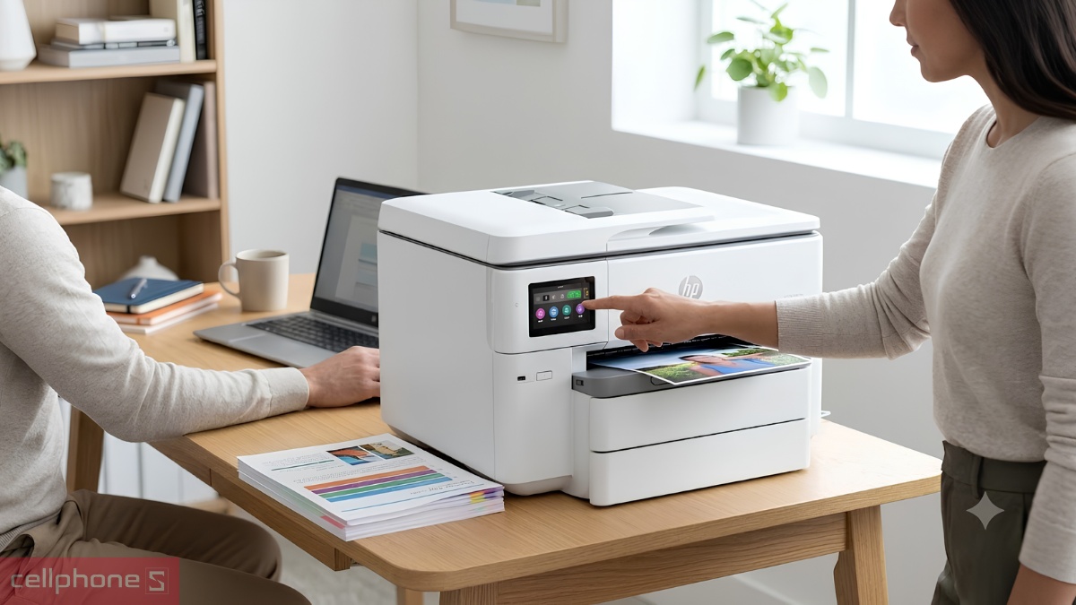 Máy in A3 HP OfficeJet Pro 9730 đa nhiệm in, scan và copy