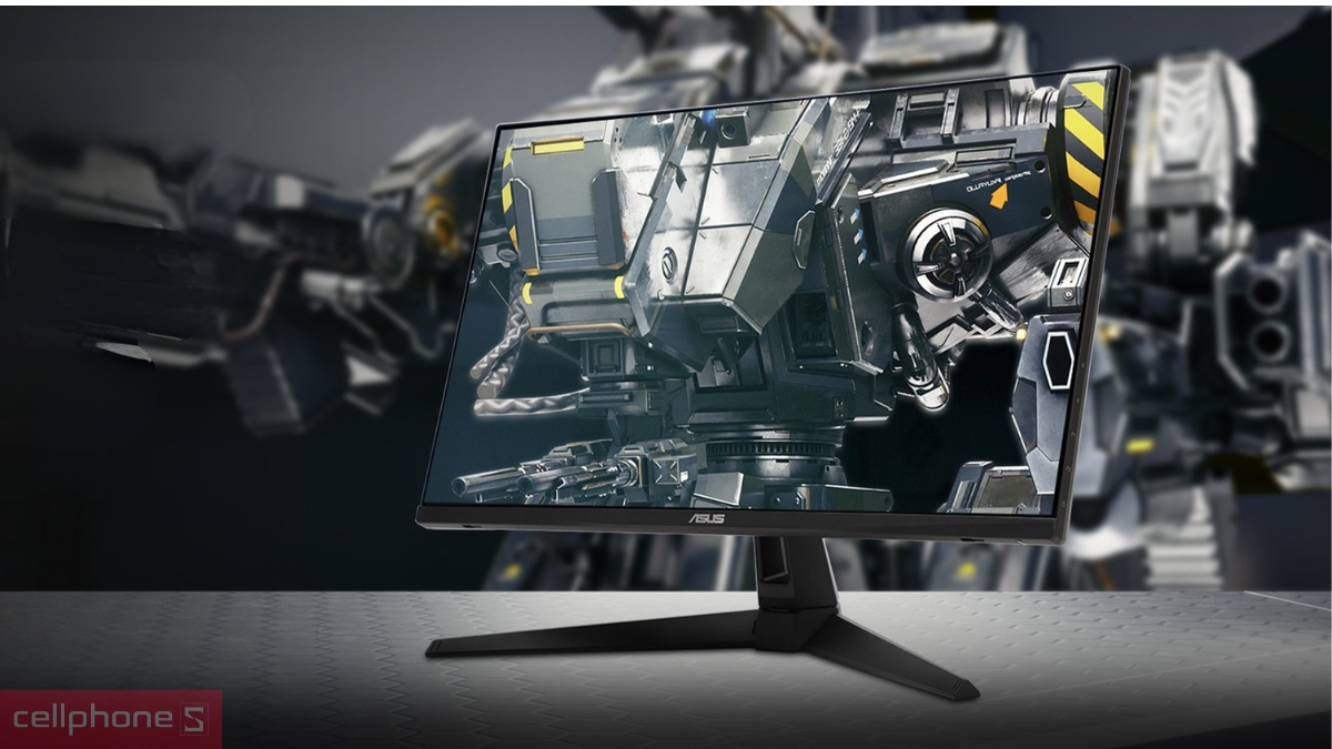 Màn hình 180 Hz tấm nền IPS hiển thị màu sắc chân thực góc nhìn rộng