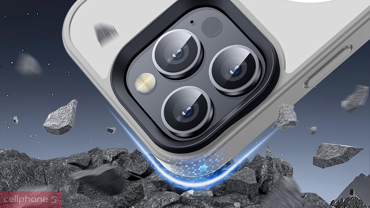 Ốp lưng iPhone 16 Pro Max giảm sốc với thiết kế đa lớp