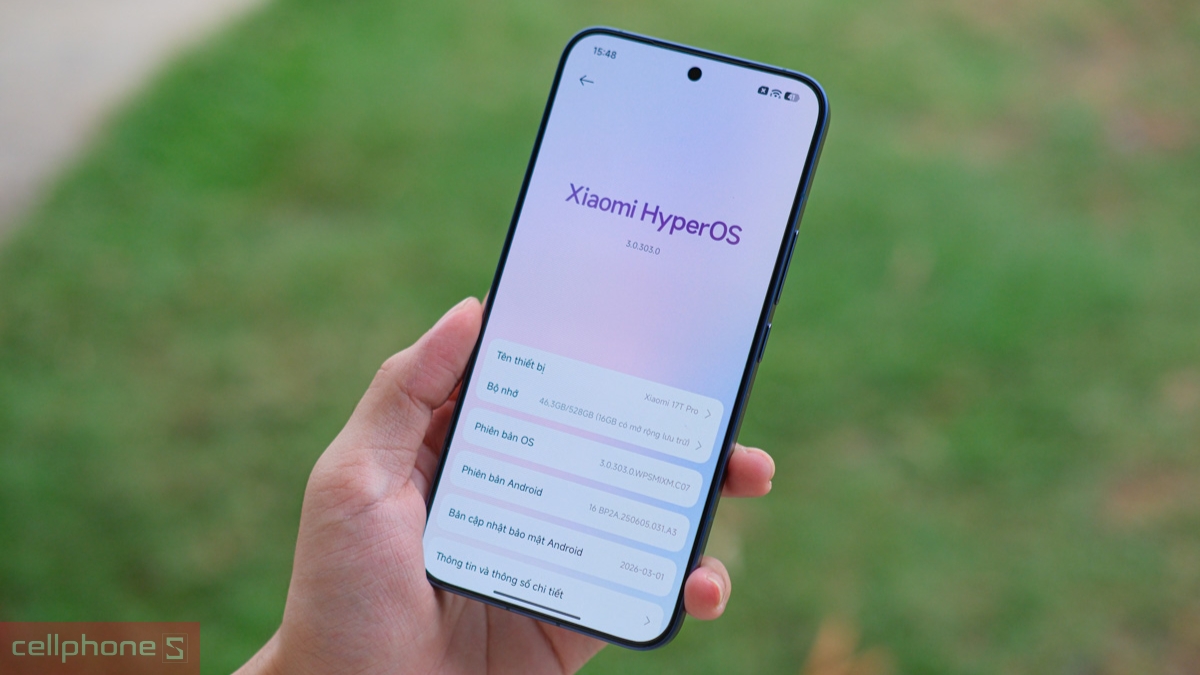 Xiaomi 512GB duy trì hiệu năng đỉnh cao
