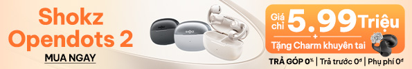 Tai nghe không dây thể thao Shokz OpenDots 2 (E320)