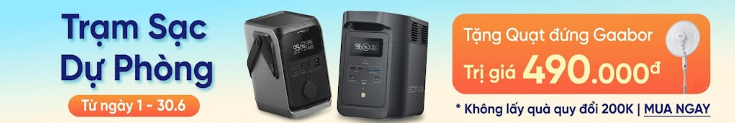 Trạm sạc dự phòng