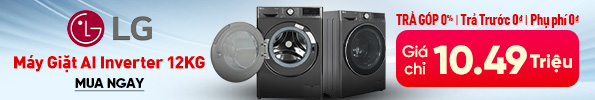 Máy giặt LG cửa ngang 12kg 2023 (FV1412S3B)