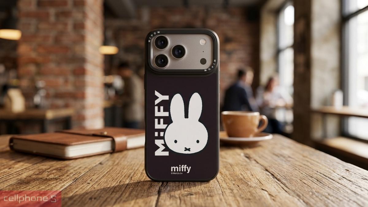 Chất liệu của ốp lưng iPhone 18 Pro Max/17 Pro Max Mipow X Miffy With MagSafe