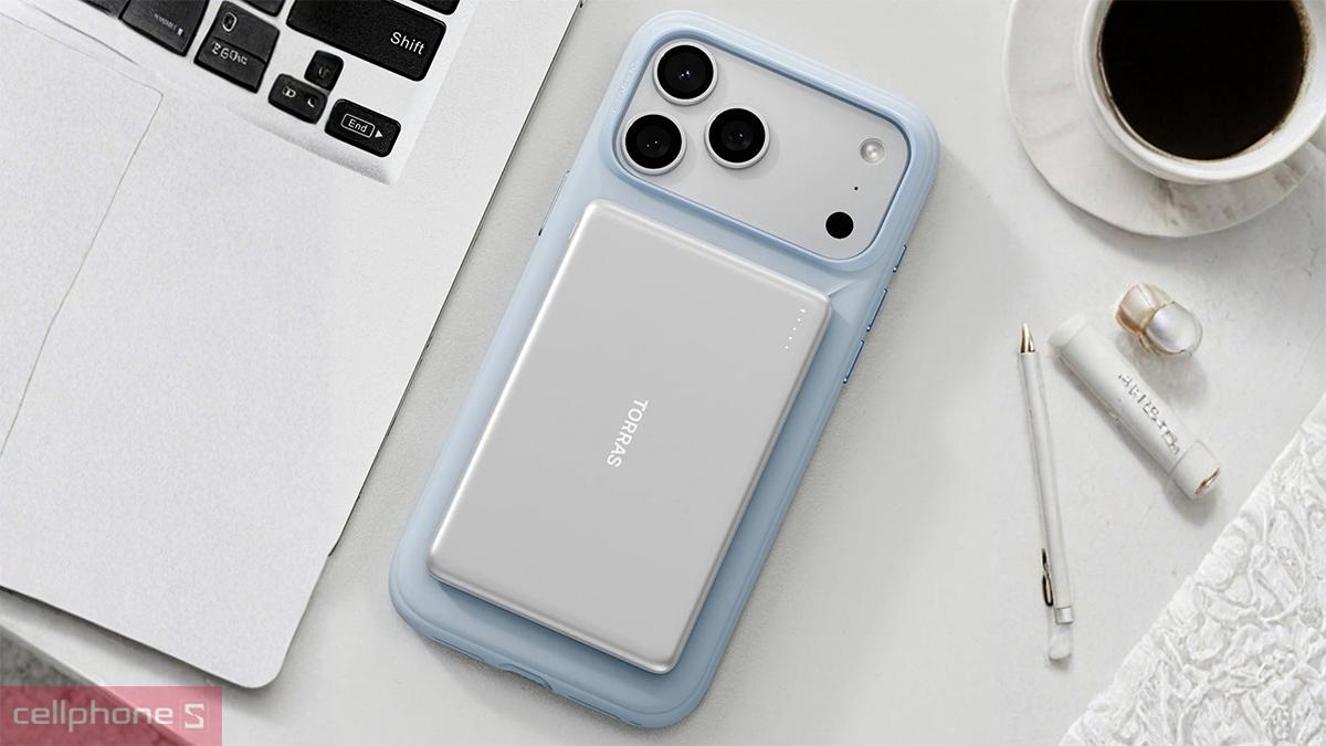 Ốp lưng iPhone 18 Pro Max/17 Pro Max TORRAS Q3 Mono with MagSafe sở hữu nam châm N52 có lực hút 18N