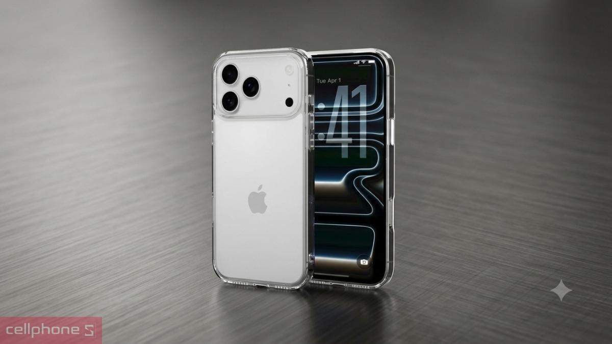 Khả năng ngăn ố vàng của ốp lưng iPhone 18 Pro/17 Pro Mipow Tempered Glass Transparent