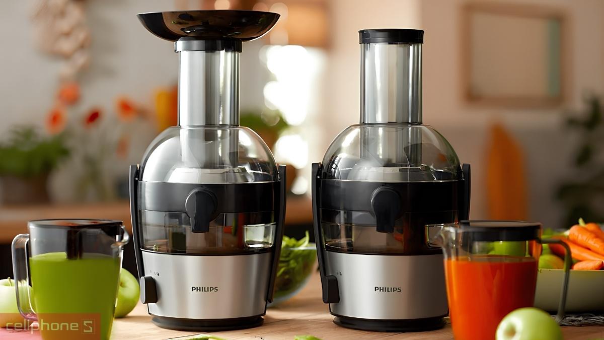 Thiết kế máy ép trái cây Philips HR1863/20