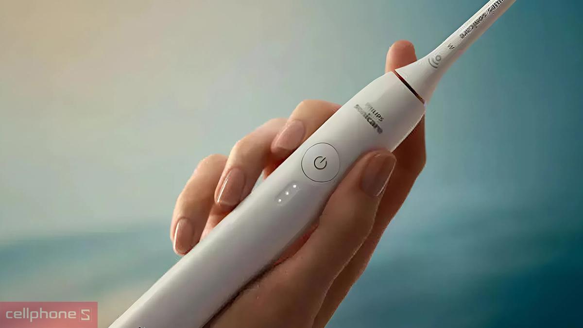 Bàn chải đánh răng điện Philips Sonicare HX4031/21 tích hợp đèn báo pin và hẹn giờ thông minh
