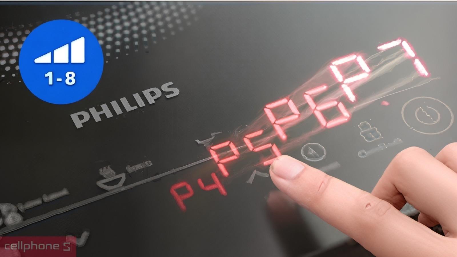 Khả năng gia nhiệt mạnh mẽ và kiểm soát nhiệt linh hoạt của Bếp điện từ Philips HD5830/90