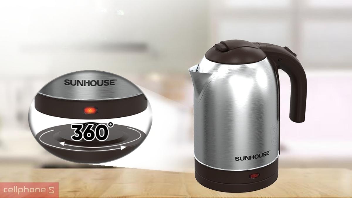 Đế tiếp điện của ấm siêu tốc Inox Sunhouse SHD1185