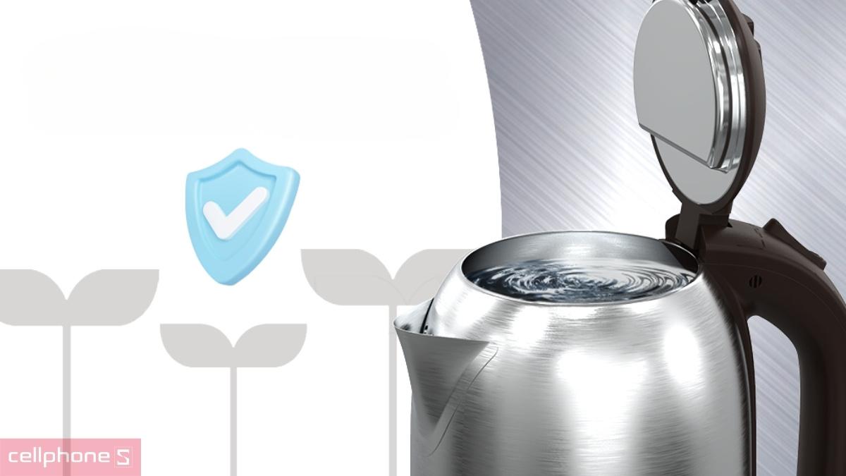 Thiết kế của ấm siêu tốc Inox Sunhouse SHD1185