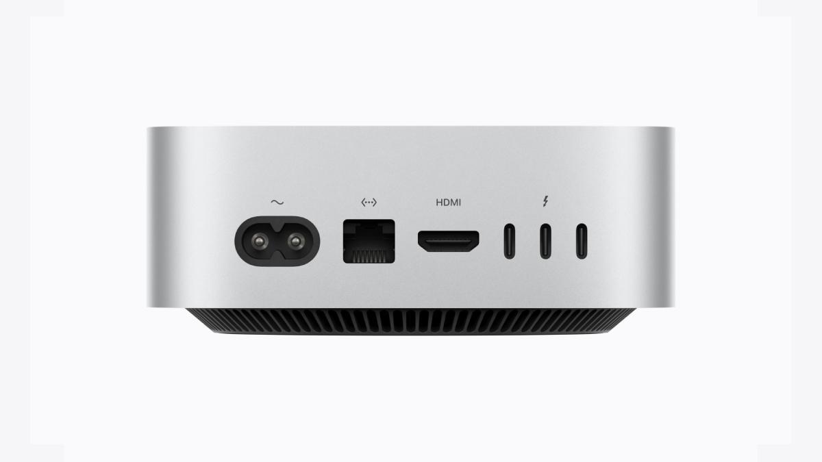 Cổng kết nối Mac mini M5 Pro 15CPU 16GPU 24GB 1TB 2026