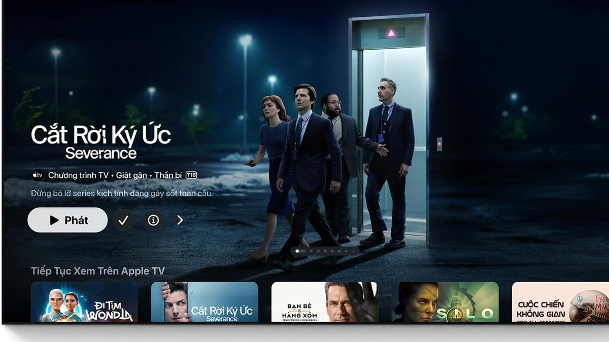 Apple TV 4K 128GB tích hợp Apple TV, Apple Music và Apple Arcade cho giải trí đa dạng