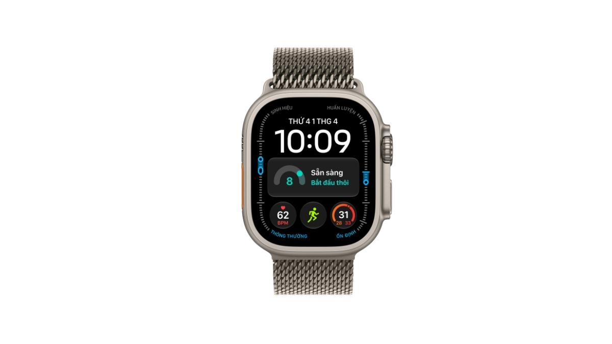 Bảng giá bán tại CellphoneS của Apple Watch Ultra 4 49mm (5G) Viền Titan Dây Titan